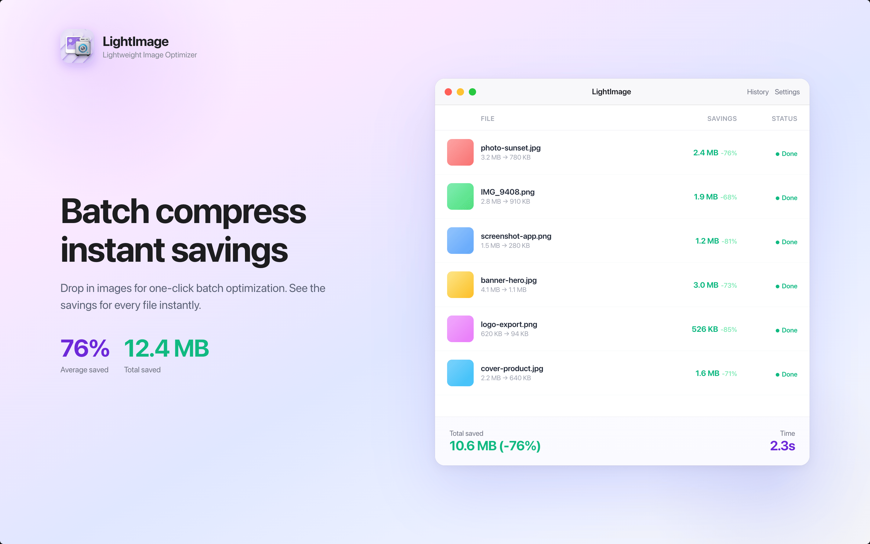 LightImage screenshot 2